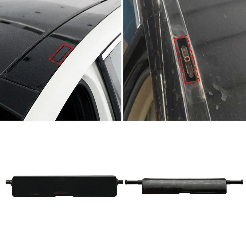 Car Craft Compatible With Mercedes Benz R Classs W251 2006-2017 Roof Rail Racks Cap Cover Shell Roof Side Garnish Lid Luggage Rack Cover 2516901187 Unpainted Model A