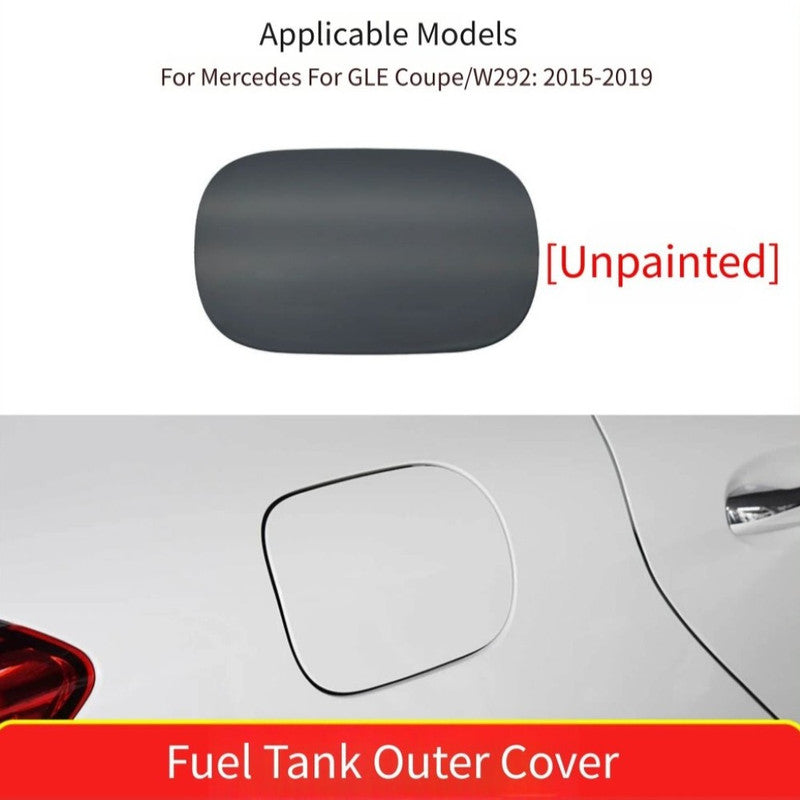 Car Craft Compatible With Mercedes Benz Gle Class Coupe W166 W292 2015-2019 Car External Fuel Filler Cap Cover Fuel Tank Filling Port Cover Plate 2927570006 Unpainted