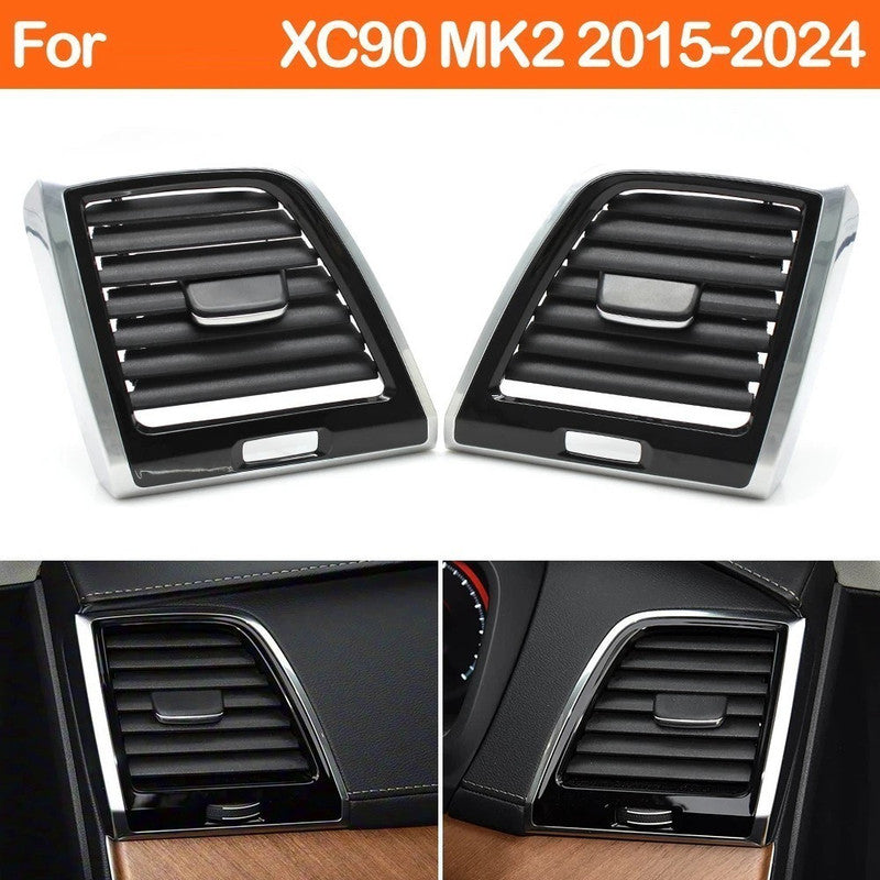 Car Craft Compatible With Volvo Xc90 Mk2 2015-2024 Car Dashboard Front Air Conditioner Ac Vent Grille Panel Cover Trim Right Glossy Black 32219346-c - CAR CRAFT INDIA