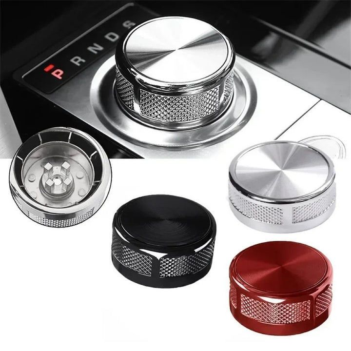 Car Craft Compatible With Jaguar Land Range Rr Rover Xf Xe Xjl Xfs F Pace Sports Vogue Evoque Gear Shift Knob Head Scroller Knob Silver - CAR CRAFT INDIA