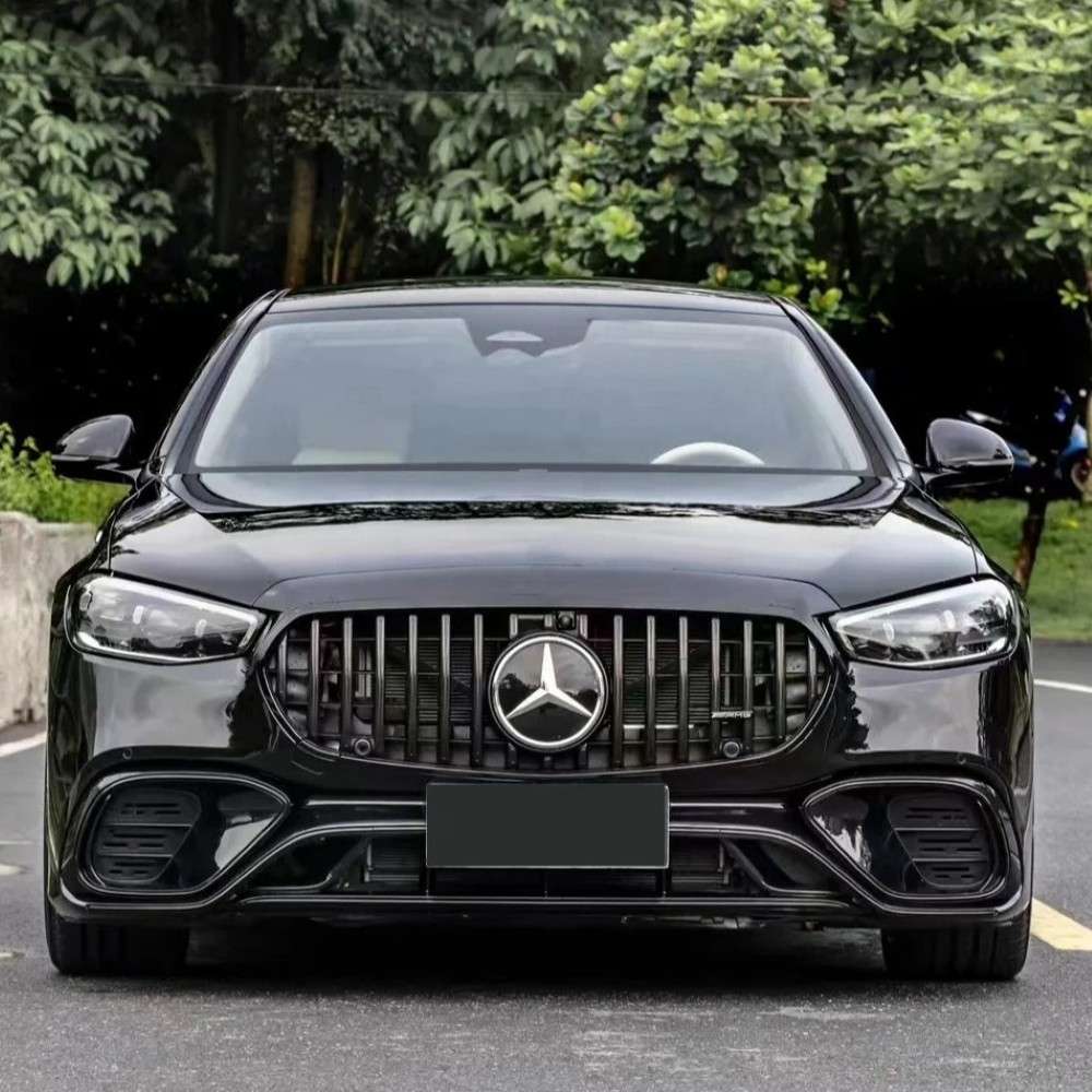 Car Craft Compatible With Mercedes Benz S Class W221 2006-2014 To W223 2023+ Lci Amg S63 Upgrade Facelift Conversion Bodykit Bumper Hood Headlight Taillight