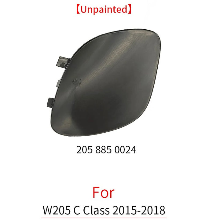 Car Craft Compatible With Mercedes Benz C Class W205 2015-2019 Rear Bumper Tow Hook Towing Tochan Trailer Cover 2058850024 Unpainted CC-6799 - CAR CRAFT INDIA