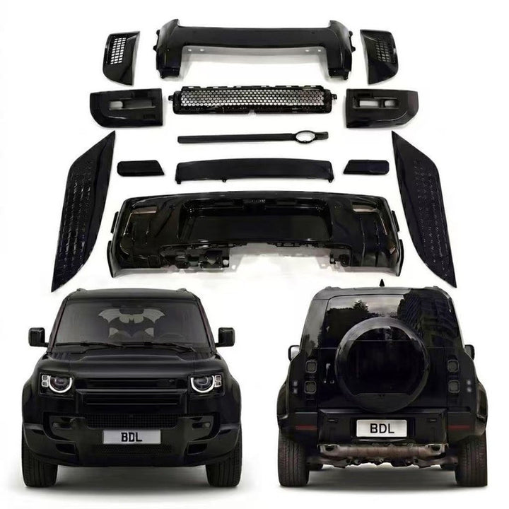 Car Craft Compatible With Land Range Rover Defender 90 110 130 L663 2026 Upgrade Coversion Obsidian Bodykit Bumper Fender Hood Vent Fog Grill Cover Trim Skirt - CAR CRAFT INDIA