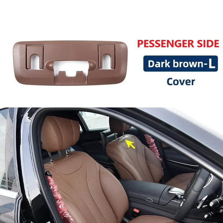 Car Craft Compatible With Mercedes Benz S Class W222 2014-2020 Seat Headrest Backrest Adjustment Clamp Cover 22291013128q54 Dark Brown Pessenger Side CC-9062