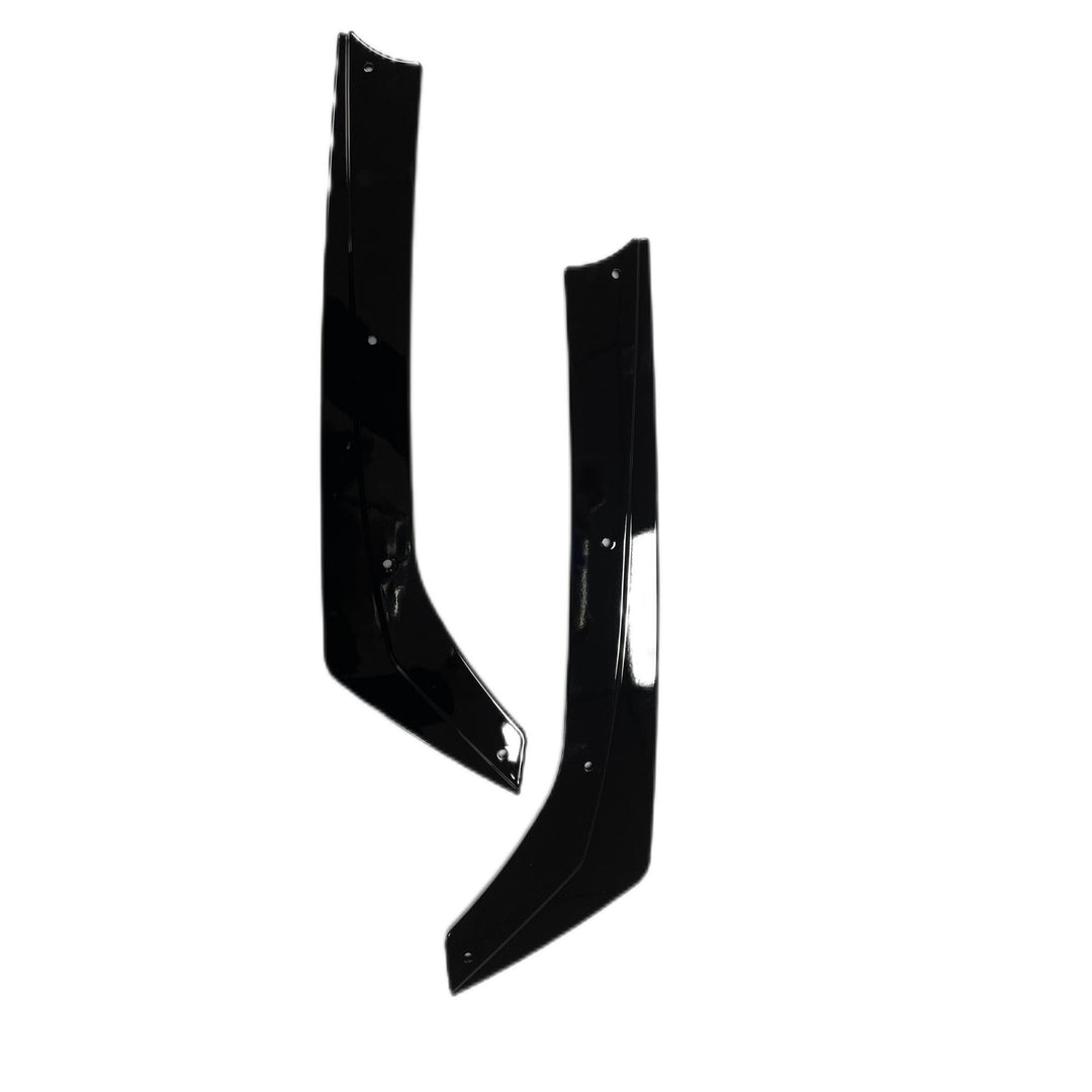 Car Craft Compatible With Bmw 3 Series G20 Lci 2023+ Rear Bumper After Lip Splitter Skirts Diffuser Blade Style With Splitter Ar-bm-0280 Glossy Black CC-8275