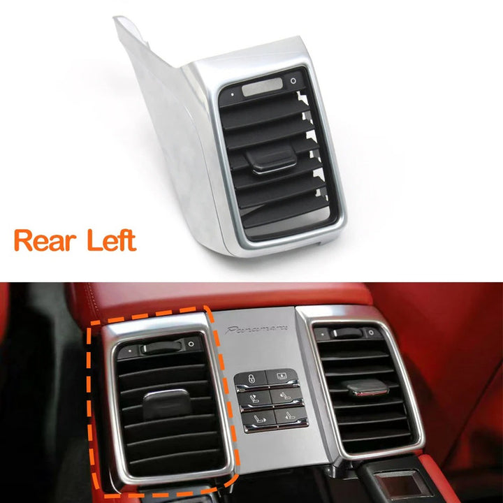 Car Craft Compatible With Porsche Panamera 970 2010-2016 Car Interior Air Conditioning Ac Vent Grille Outlet Cover Panel Trim 97055317101 Rear Left - CAR CRAFT INDIA