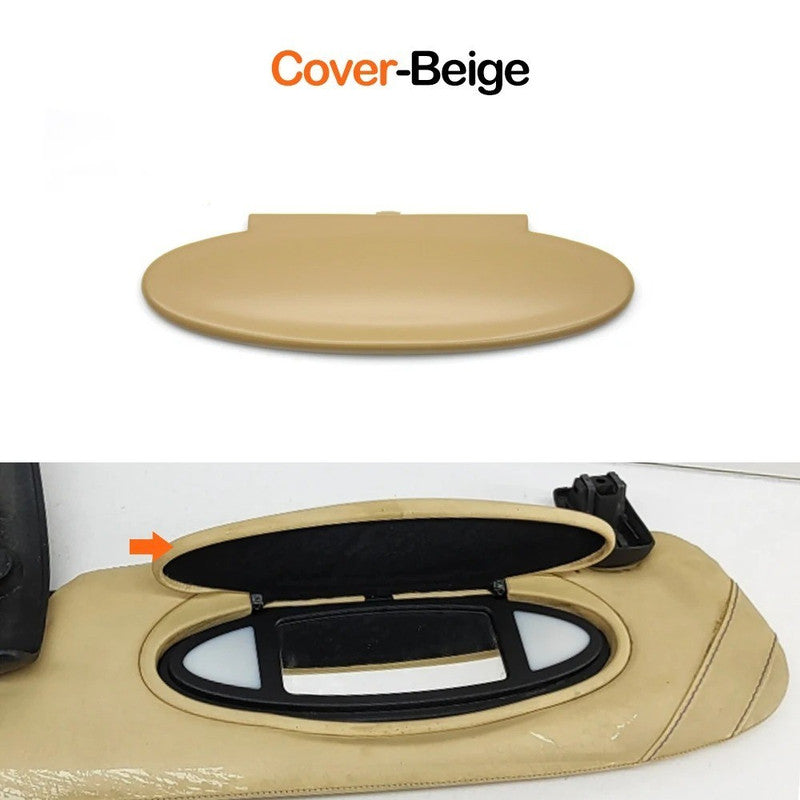 Car Craft Compatible With Porsche Boxster 986 987 Cayman 986 987 1996-2012 Carrera 996 997 Targa 996 997 1997-2011 Gt2 Gt3 996 997 1997-2012 Car Sun Shade Visor Vanity Mirror Cover 99773103115a31-c Beige Cover