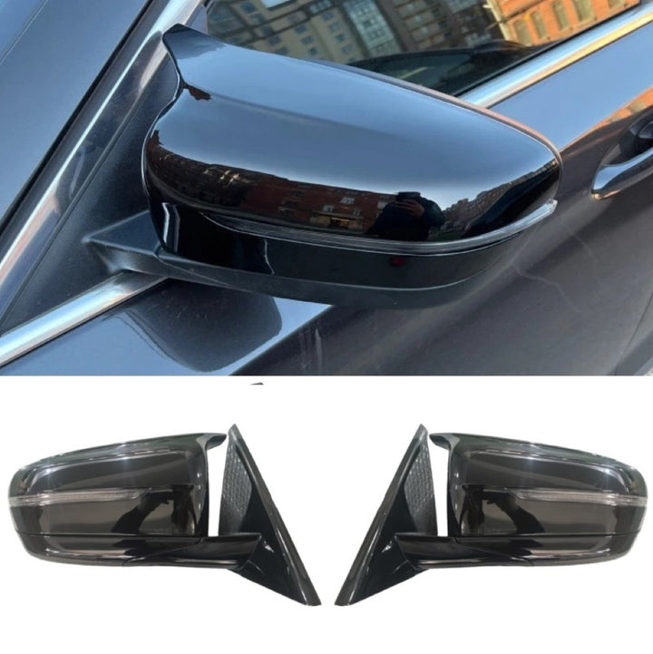 Car Craft Compatible With Bmw 3 Series F30 2012-2018 Rear Side View Mirror Cover Assembly For Converted Car To G20 G28 G80 M Sport M3 M4 Style Rhd