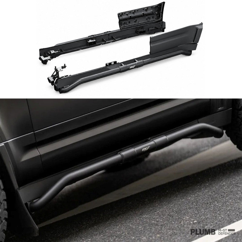 Car Craft Compatible With Land Range Rover Defender 90 2020-2026 Plumb M One Series M-gt Sidebar Widebody Kit Side Step Mgt-008