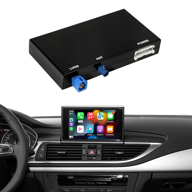 Car Craft Compatible With Audi A8 2010-2018 Upgrade To Wireless Apple Carplay Android Auto Adapter Carplay Box With Screeen Mirror Link Google Maps Mmi 3g A8 10 - CAR CRAFT INDIA