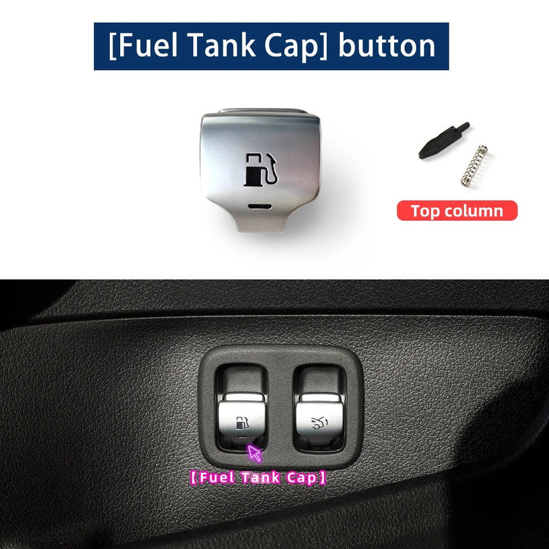Car Craft Compatible With Mercedes-benz C Class W206 2022+ Glc W254 2023+ E Class W214 2024+ S Class W223 2020+ Master Window Switch Repair Button Cover Cap Fuel Tak Button Fuel Button CC-8997