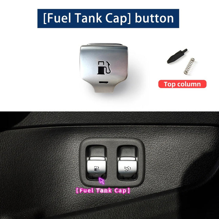 Car Craft Compatible With Mercedes-benz C Class W206 2022+ Glc W254 2023+ E Class W214 2024+ S Class W223 2020+ Master Window Switch Repair Button Cover Cap Fuel Tak Button Fuel Button CC-8997