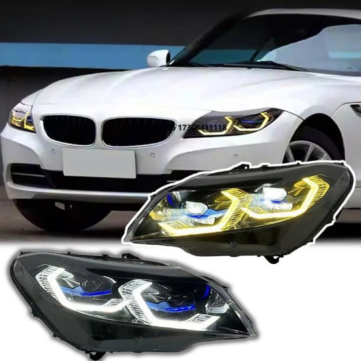 Car Craft Compatible With Bmw Z4 E89 2009-2016 Car Front Upgraded Head Light Lamp Xenon Headlight Retrofit Upgrade Modified Led Drl Hid G80 Style