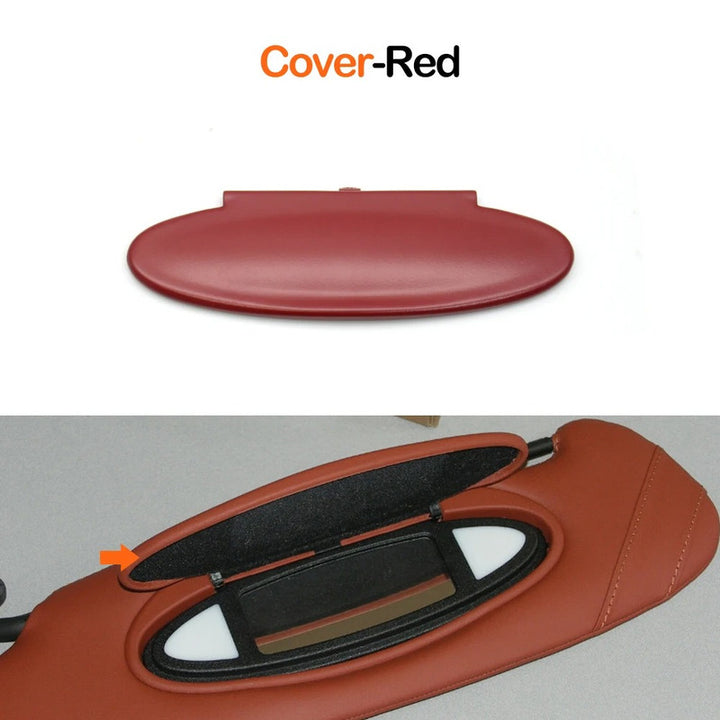 Car Craft Compatible With Porsche Boxster 986 987 Cayman 986 987 1996-2012 Carrera 996 997 Targa 996 997 1997-2011 Gt2 Gt3 996 997 1997-2012 Car Sun Shade Visor Vanity Mirror Cover 99773103115m31-c Red Cover