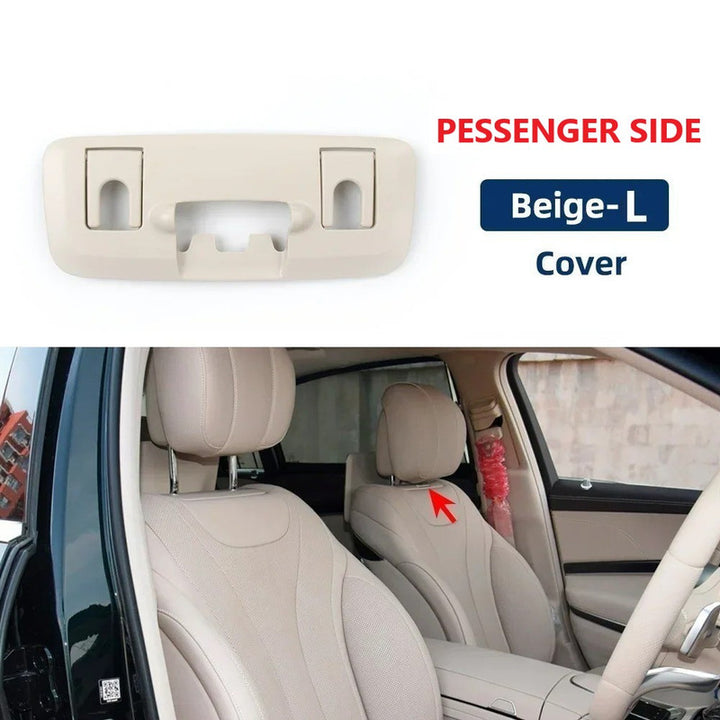 Car Craft Compatible With Mercedes Benz S Class W222 2014-2020 Seat Headrest Backrest Adjustment Clamp Cover 22291013128r73 Light Beige Pessenger Side CC-9061