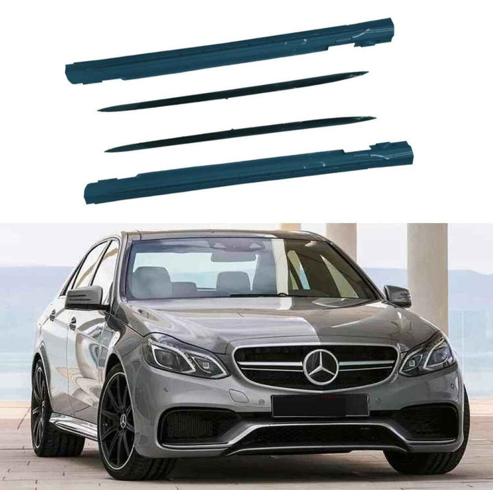 Car Craft Compatible With Mercedes Benz E Class W212 Lci 2014-2016 Amg Side Skirt Splitter Running Board Gc W212-007 CC-9708 - CAR CRAFT INDIA