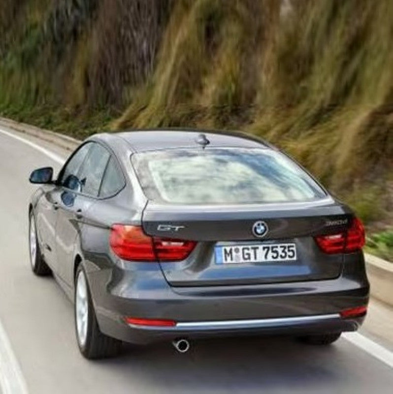 Car Craft Compatible With Bmw 3 Series Gt F34 2012-2019 Rear Bumper Chrome Trim Strip Centre 51127416085 - CAR CRAFT INDIA