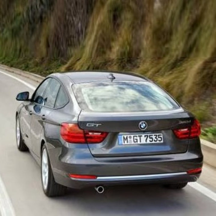 Car Craft Compatible With Bmw 3 Series Gt F34 2012-2019 Rear Bumper Chrome Trim Strip Centre 51127416085 - CAR CRAFT INDIA