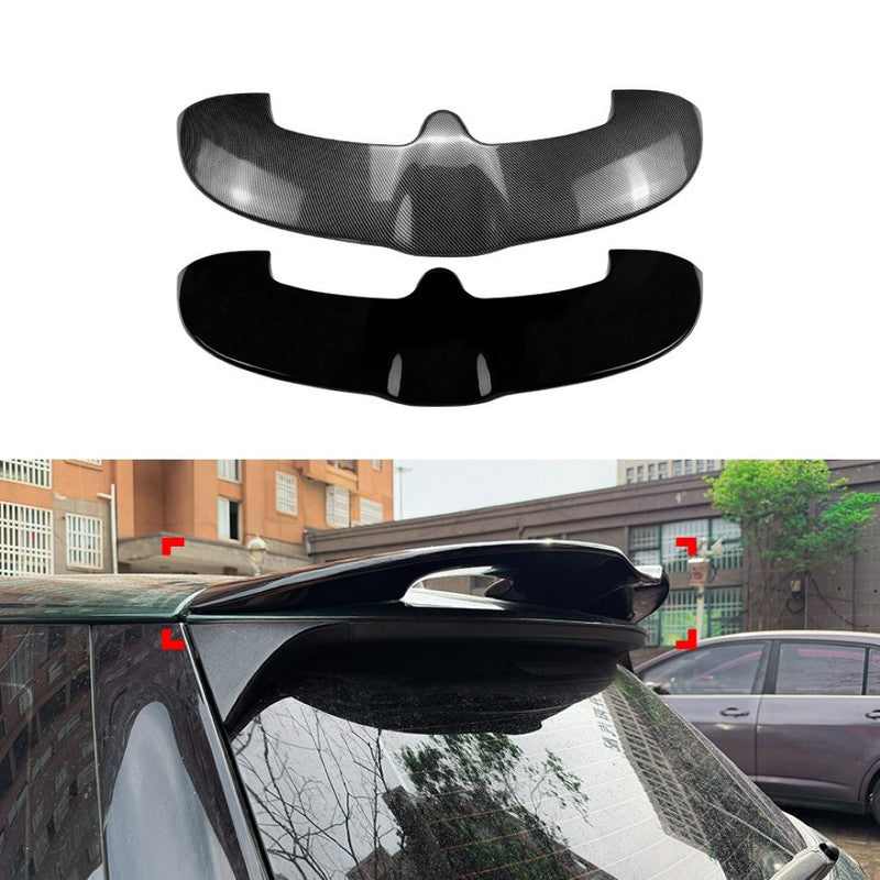 Car Craft Compatible With Mini Cooper F55 F56 2014-2022 Rear Trunk Wing Boot Lip Roof Spoiler Jcw Carbon Fiber Look Zst-1599 Cf 4 Door