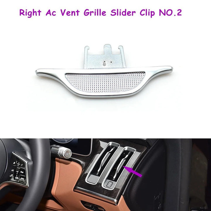 Car Craft Compatible With Mercedes Benz S Class W223 2021-2025 Car Ac Air Vent Grille Slider Trim 2238305603-lr1 Front Left / Right No 1