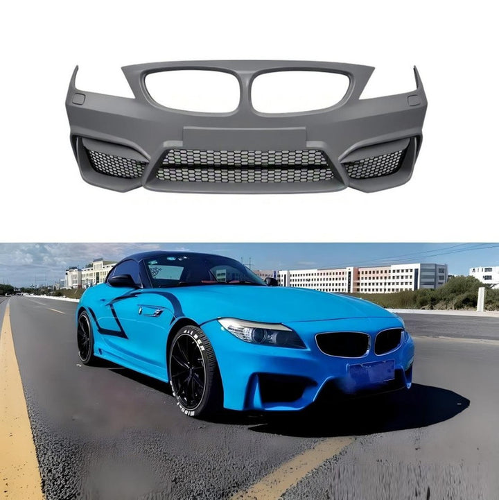 Car Craft Compatible With Bmw Z4 E89 2009-2015 Upgrade Facelift Convert Bodykit Front Bumper M4 Style Body Kits