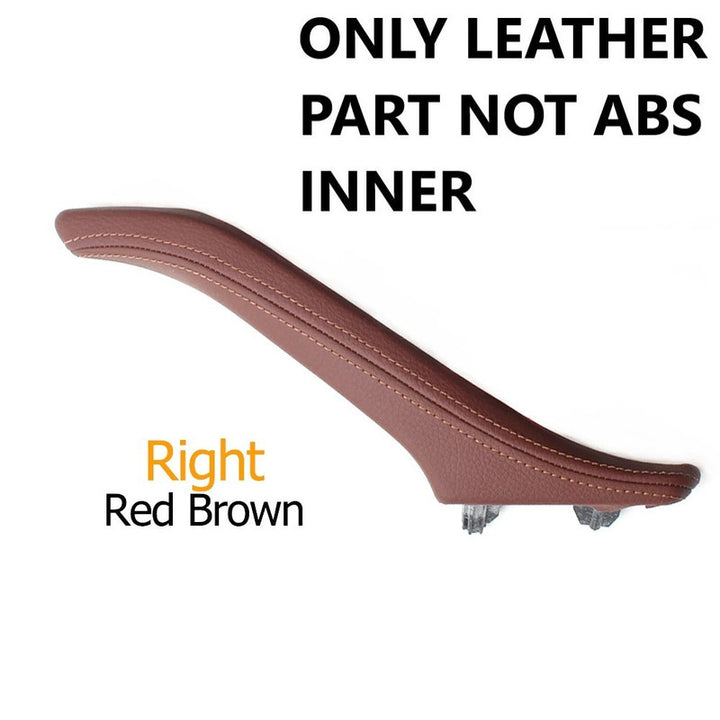 Car Craft Compatible With Bmw 5 Series F10 2010-2017 Car Interior Door Armrest Inside Pull Handle Single Handle Right Red Brown 51417225860r Rb Rhd Model A OUTER LEATHER PART CC-7922 - CAR CRAFT INDIA