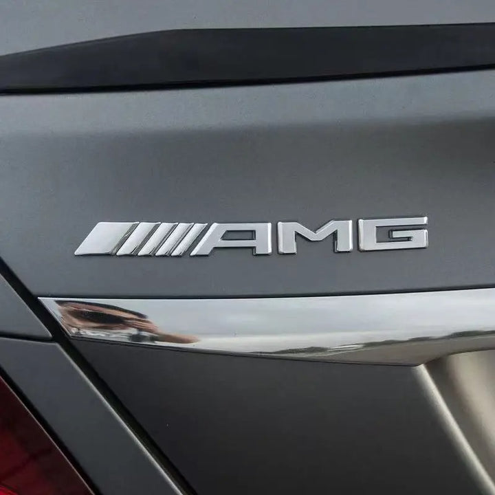 Car Craft Compatible With Mercedes A B C E G Gl Gle Gle Ml R S V Class Amg Badge Emblem Logo Letter CC-5631