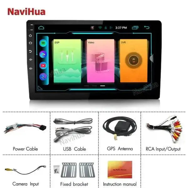 2Din Car DVD Player with 9’ 10’ Touch Screen 8-Core 2