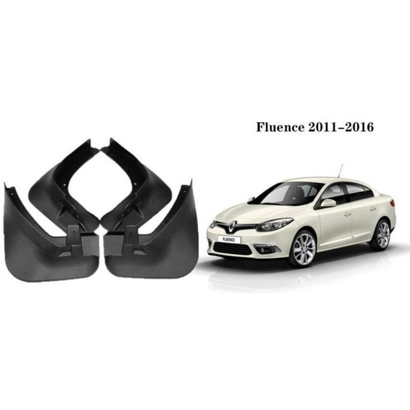 Car Craft Compatible With Renault Fluence 2011-2016 Car Tyre Mudflaps Mud Flap Mud Guard Fender Splash Guard Re1002 CC-7558 - CAR CRAFT INDIA