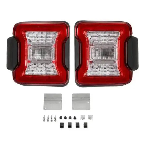 2Pcs LED Car Tail Light Rear Turn Signal Reverse Light