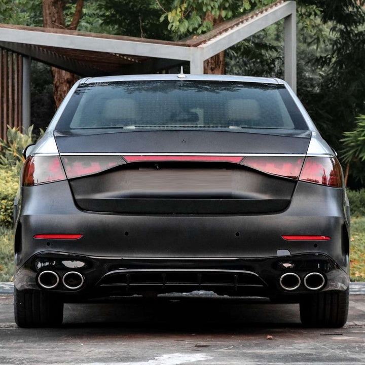 Car Craft Compatible With Mercedes Benz E Class W212 2009-2016 To W214 Lci 2024+ E53 Sports Upgrade Facelift Conversion Convert Bodykit Bumper Hood Headlight Taillight - CAR CRAFT INDIA