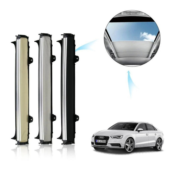 Car Craft Compatible With Audi A3 A2 2013-2018 Car Panoramic Sunroof Curtain Roof Roller Blinds Shade Cloth Curtain Assembly Single Sunroof 5gg877307dm4 Jlhe020z Black
