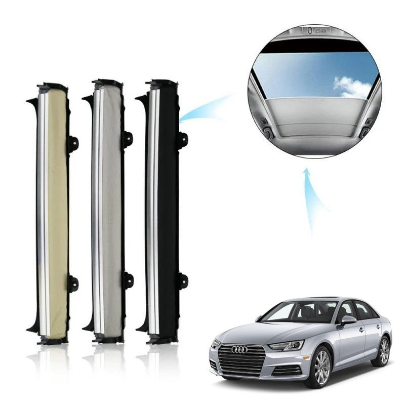 Car Craft Compatible With Audi A4l B9 2017-2024 Car Panoramic Sunroof Curtain Roof Roller Blinds Shade Cloth Curtain Assembly 8wd877307all7 Jl0h079z Beige