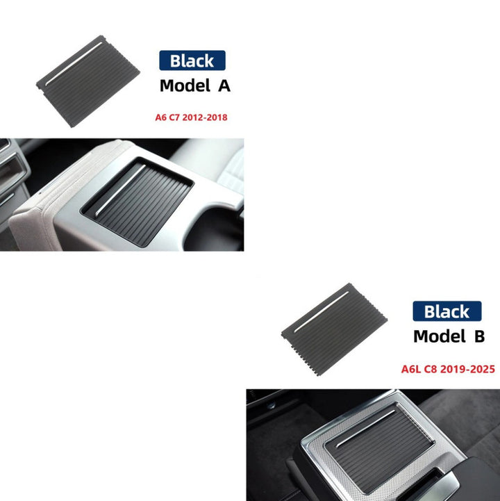 Car Craft Compatible With Audi A6l C7 2012-2018 Car Rear Center Console Sliding Shutters Cup Drink Holder Roller Blind Cover Replacement 4gd885993-1 CC-8931