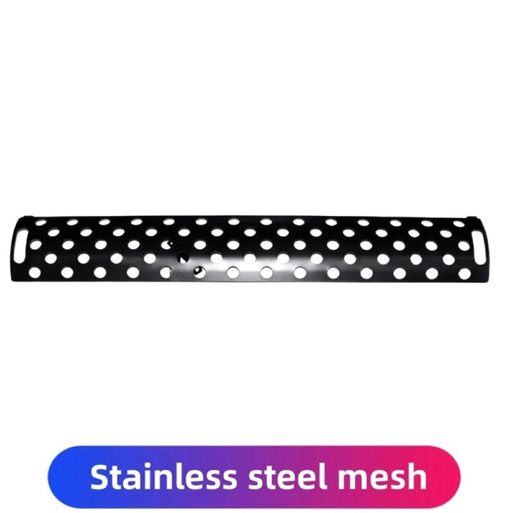 Car Craft Compatible With Range Land Rover Defender 90 110 130 L663 Lr129997 2020+ Car Exhaust Tip Tailpipe Stainless Steel Square Muffler Tip Nozzle Silensor Centre Mesh Trim Black - CAR CRAFT INDIA