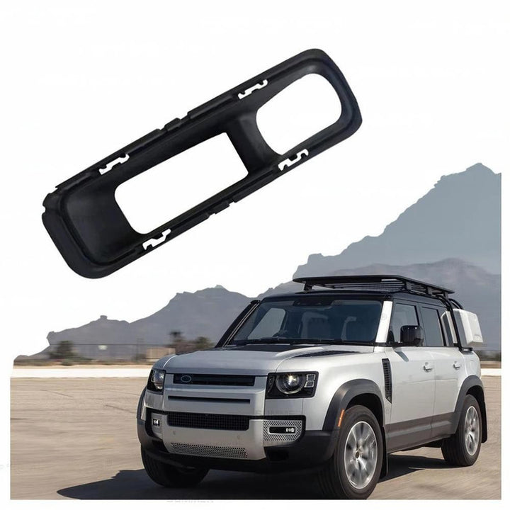 Car Craft Compatible With Range Land Rover Defender 90/110 L663 Lr129997 2020+ Front Bumper Fog Lamp Light Grill Cover Frame Trim Bracket - CAR CRAFT INDIA