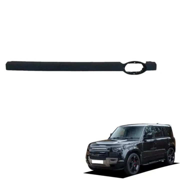 Car Craft Compatible With Range Land Rover Defender 90/110 L663 Lr129997 2020+ Front Bumper Show Grill Trim Rod Glossy Black - CAR CRAFT INDIA
