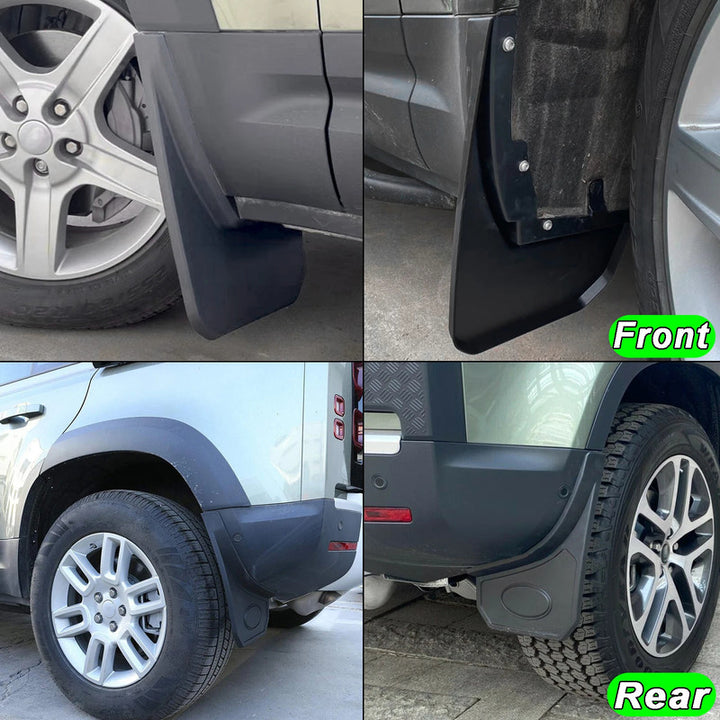 Car Craft Compatible With Range Land Rover Defender 130 L663 Lr129997 2020+ Mudflaps Mud Flaps Splash Car Fender Mudguard Big - CAR CRAFT INDIA