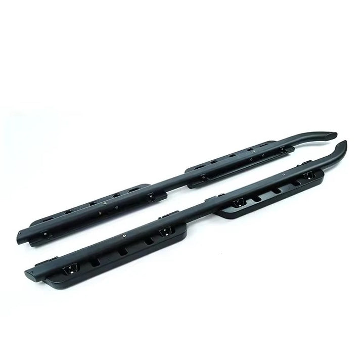 Car Craft Compatible With Range Land Rover Defender 110 L663 Lr129997 2020+ Non-slip Fixed Side Step Running Board Cheaquer Plate Style 2 Door - CAR CRAFT INDIA