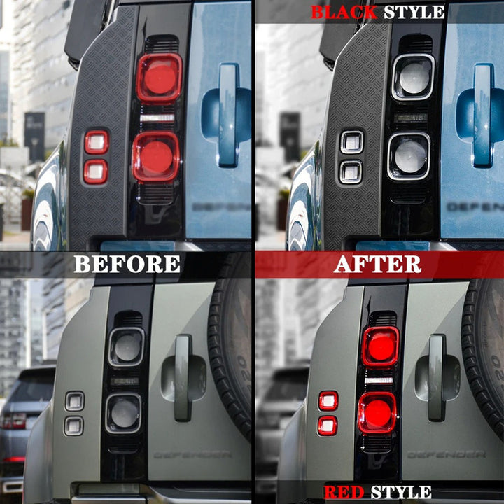 Car Craft Compatible With Range Land Rover Defender 90 110 L663 Lr129997 2020+ Car Rear Upgraded Tail Light Lamp Xenon Taillight Retrofit Upgrade Modified Led Drl Hid Red - CAR CRAFT INDIA