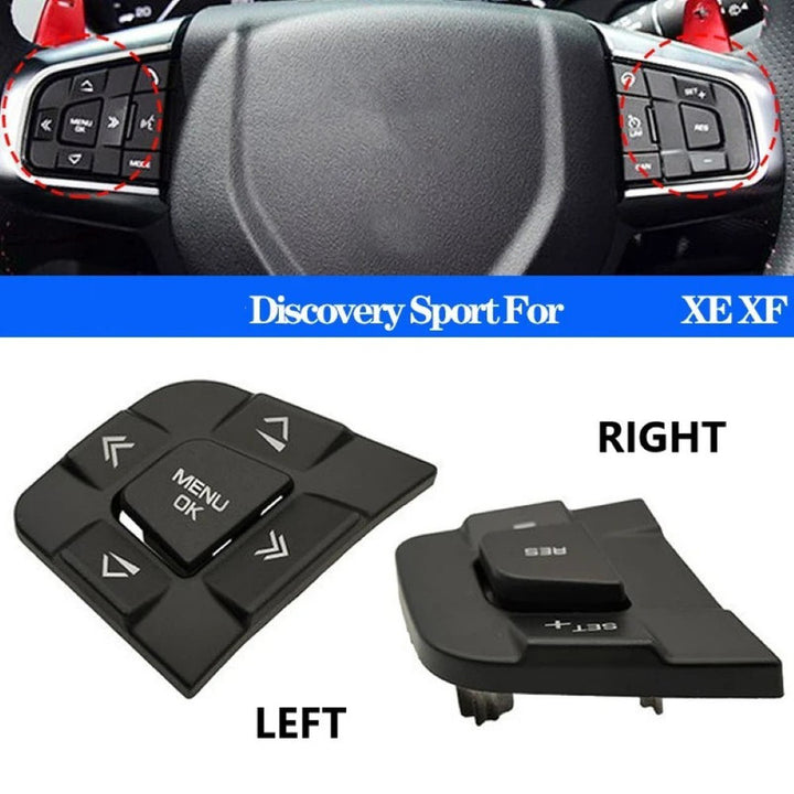 Car Craft Compatible With Jagur Xf Xe F-pace 2015-2019 Land Range Rover Discovery Sports 2015-2019 Car Steering Wheel Switch Button Right Lr060813-q2