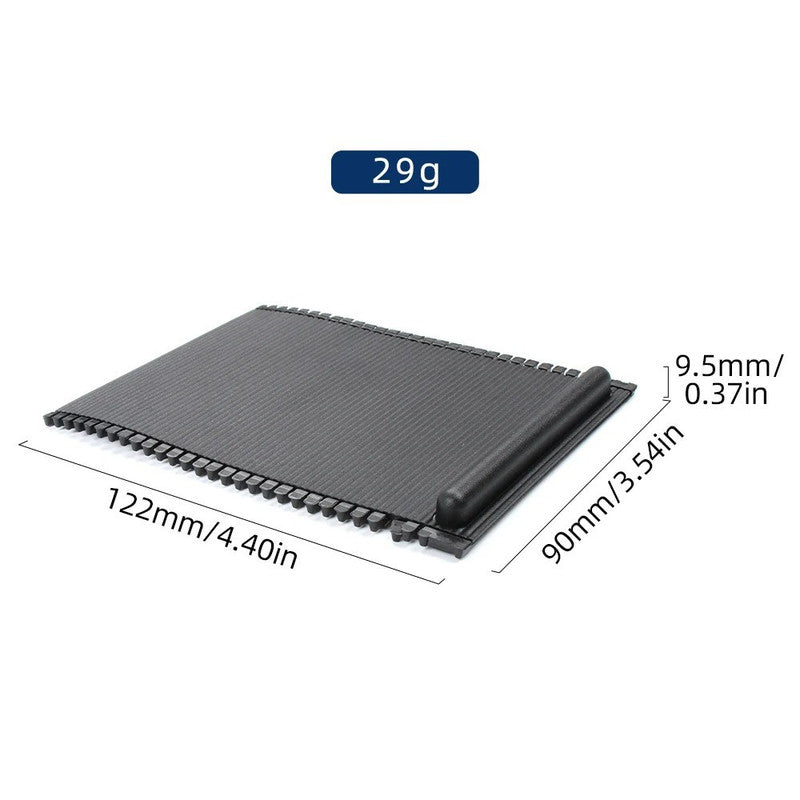 Car Craft Compatible With Bmw 5 Series E39 1995-2003 New Car Center Console Cover Slide Roller Blind Cover Water Cup Holder Curtain Ã¯Â»Â¿ Tray 51168159698-1 Black CC-9009