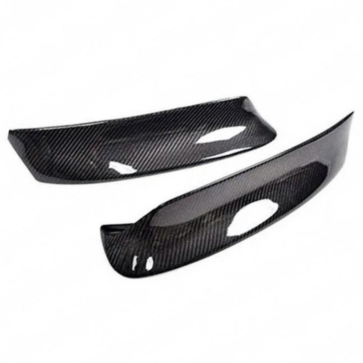 Car Craft Compatible With Bmw 3 Series E46 1999-2005 Front Bumper Splitter Skirst Trim Lip Real Carbon Fiber CC-8549