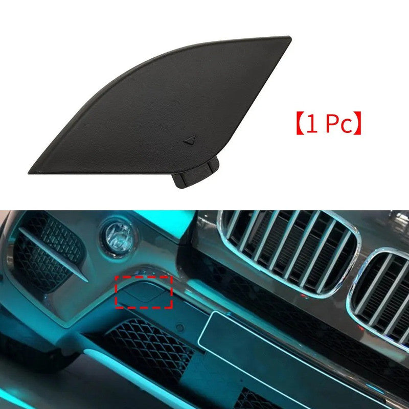 Car Craft Compatible With Bmw X5 E70 Lci 2011-2014 Front Bumper Tow Hook Towing Tochan Trailer Cover 51117222744 Unpainted - CAR CRAFT INDIA