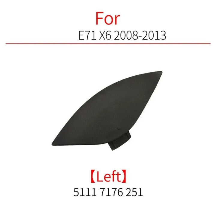 Car Craft Compatible With Bmw X6 E71 2006-2014 Rear Bumper Tow Hook Towing Tochan Trailer Cover 51127176251 Unpainted Left - CAR CRAFT INDIA