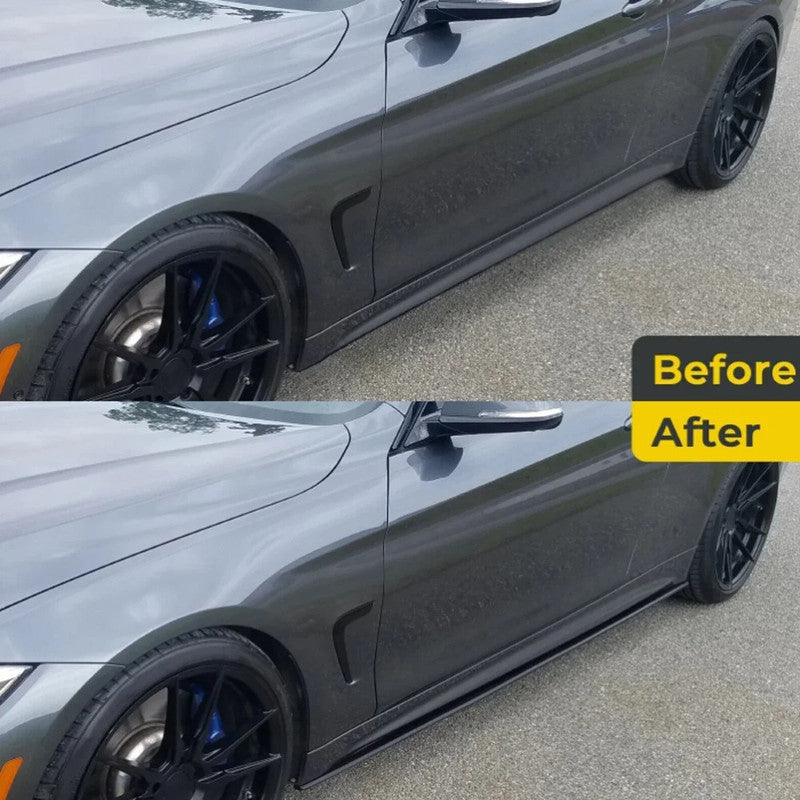 Car Craft Compatible With Bmw 3 Series E90 E91 E92 2005-2012 Side Skirt Extension Splitter Mp Style Ar-bm-0276 Gb Glossy Black CC-8557 - CAR CRAFT INDIA