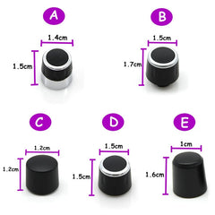 Car Craft Compatible With Bmw 1 Series E81 E82 E87 E88 2007-2011 3 Series E90 E91 E92 E93 2005-2012 X1 E84 2009-2015 Z4 E89 2009-2015 Car Radio Cd Player Volume Button Knob 65129114289 Model A CC-7826