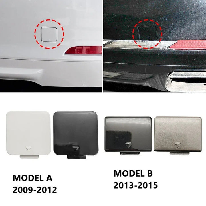 Car Craft Compatible With Bmw 7 Series F02 Lci 2013-2015 Rear Bumper Tow Hook Towing Tochan Trailer Cover 51127311374 Unpainted B - CAR CRAFT INDIA