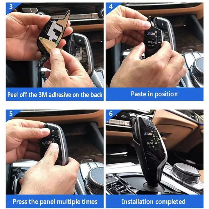 Car Craft Compatible With Bmw 5 Series G30 2018-2023 6 Series G32 2018-2023 7 Series G11 2017-2023 X3 For X4 G01 G02 2018-2023 Car Gear Lever Shift Knob Rear Cover Trim 61319252141-c1 CC-7809 - CAR CRAFT INDIA