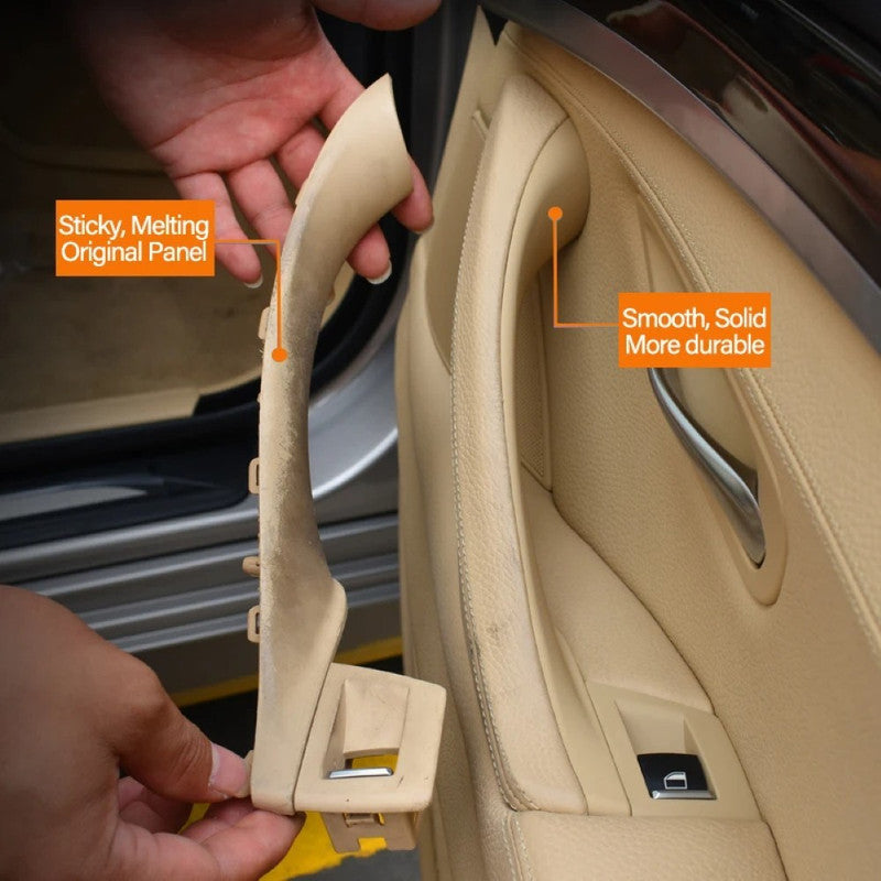 Car Craft Compatible With Bmw 5 Series F10 2010-2017 Car Interior Door Armrest Inside Pull Handle Single Handle Inner Right Beige 51417225850r Inner Rhd Model A CC-7901